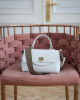 Сумка сэтчел 7150/white из натуральной кожи Сумка сэтчел 7150/white из натуральной кожи