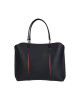 Сумка тоут 5006/black/red из натуральной кожи Сумка тоут 5006/black/red из натуральной кожи