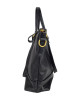 Сумка тоут B313/black из мягкой натуральной кожи Сумка тоут B313/black из мягкой натуральной кожи