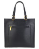 Сумка тоут TH-1392/black из натуральной кожи Сумка тоут TH-1392/black из натуральной кожи