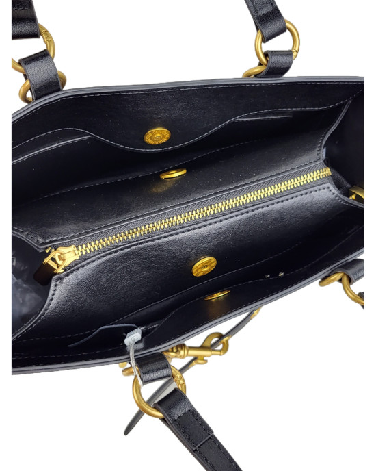 Сумка тоут TH-1392/black из натуральной кожи Сумка тоут TH-1392/black из натуральной кожи