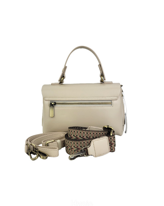Сумка сэтчел 7150/beige из натуральной кожи Сумка сэтчел 7150/beige из натуральной кожи