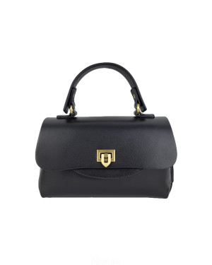 Сумка сэтчел 7150/black из натуральной кожи