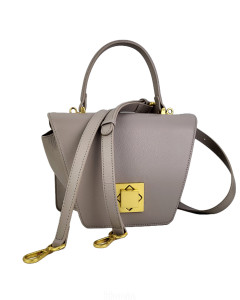 Сумка кросс-боди Y2133/beige из натуральной кожи