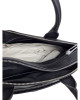 Сумка тоут из натуральной мягкой кожи Q5950/black Сумка тоут из натуральной мягкой кожи Q5950/black