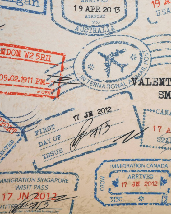 Чехол для чемодана STAMP01. Размеры в ассортименте Чехол для чемодана STAMP01. Размеры в ассортименте