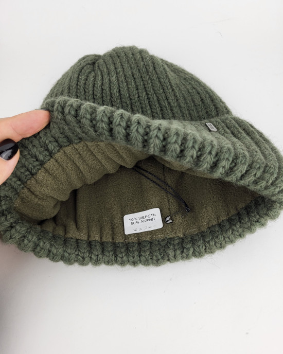 Шапка ADEL A6335/1FL/khaki Шапка ADEL A6335/1FL/khaki
