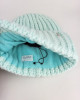 Шапка ADEL A5693/3FL/tiffany Шапка ADEL A5693/3FL/tiffany