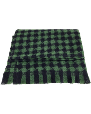 Палантин из шерсти 718215/green