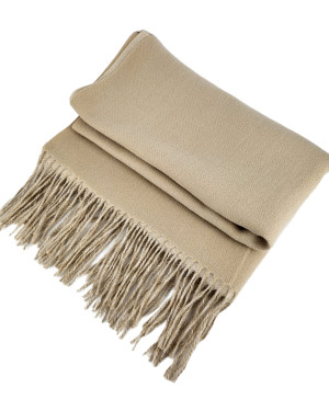 Палантин из шерсти и кашемира 1263/beige