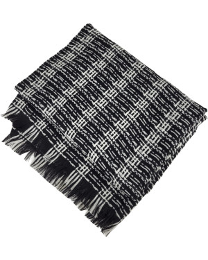 Палантин из шерсти 725215/black