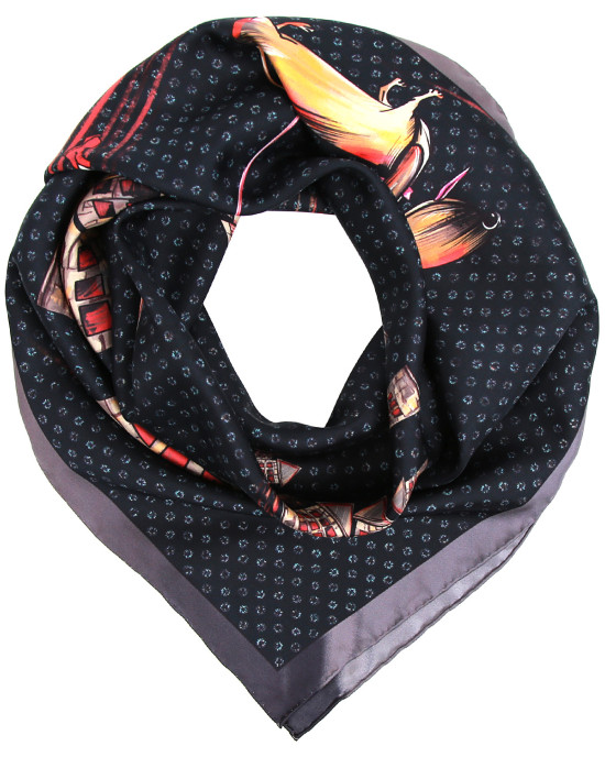 Платок 100% шелк FABRETTI CXAW2113-2 Платок 100% шелк FABRETTI CXAW2113-2