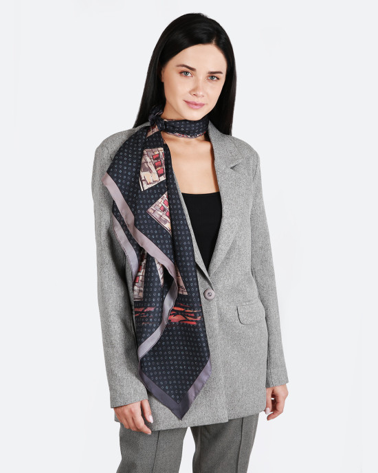 Платок 100% шелк FABRETTI CXAW2113-2 Платок 100% шелк FABRETTI CXAW2113-2