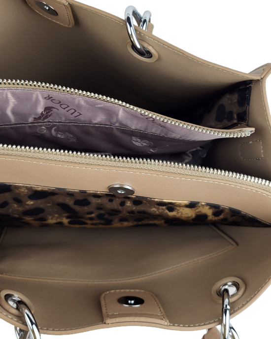 Сумка тоут Y-1123/beige Сумка тоут Y-1123/beige