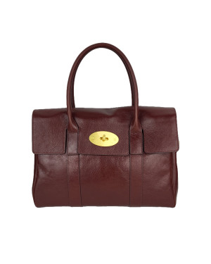 Сумка тоут B322/brown из натуральной кожи