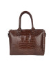 Сумка тоут Y9246-E/brown из натуральной лаковой кожи Сумка тоут Y9246-E/brown из натуральной лаковой кожи
