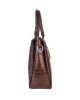 Сумка тоут Y9246-E/brown из натуральной лаковой кожи Сумка тоут Y9246-E/brown из натуральной лаковой кожи