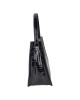 Сумка тоут Y8007/black из натуральной лаковой кожи Сумка тоут Y8007/black из натуральной лаковой кожи