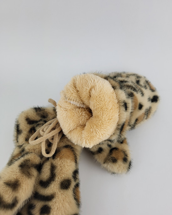 Варежки меховые LEO01/beige Варежки меховые LEO01/beige