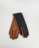 Перчатки из искусственной замши 435-03/ginger Перчатки из искусственной замши 435-03/ginger