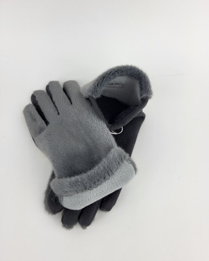 Перчатки из искусственного меха 1930/grey