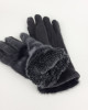 Перчатки из искусственного меха 1930/black Перчатки из искусственного меха 1930/black