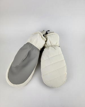 Варежки стеганые 966KA/white
