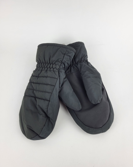 Варежки стеганые 003KA/black Варежки стеганые 003KA/black