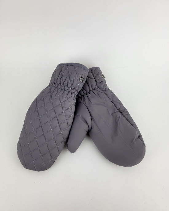Варежки стеганые 963KA/grey Варежки стеганые 963KA/grey