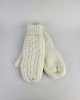 Варежки из шерсти 6601/milk Варежки из шерсти 6601/milk