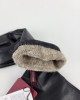 Кожаные перчатки 409-14/black Кожаные перчатки 409-14/black