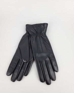 Кожаные перчатки 434-43/76/black