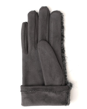 Перчатки женские, искусственная замша, FABRETTI JNF2-9